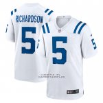 Camiseta NFL Game Indianapolis Colts Anthony Richardson 2023 NFL Draft First Round Pick Blanco