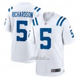 Camiseta NFL Game Indianapolis Colts Anthony Richardson 2023 NFL Draft First Round Pick Blanco