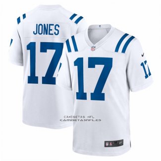 Camiseta NFL Game Indianapolis Colts Daniel Jones Blanco