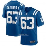 Camiseta NFL Game Indianapolis Colts Jeff Saturday Retired Azul