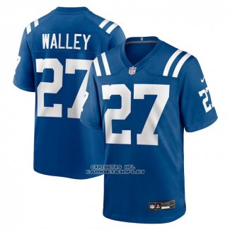 Camiseta NFL Game Indianapolis Colts Justin Walley Azul