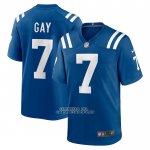Camiseta NFL Game Indianapolis Colts Matt Gay 7 Azul