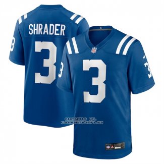 Camiseta NFL Game Indianapolis Colts Spencer Shrader Royal