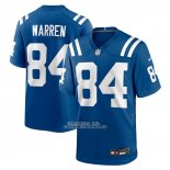 Camiseta NFL Game Indianapolis Colts Tyler Warren 2025 Royal Camiseta NFL Game Indianapolis Colts Tyler Warren 2025 Royal