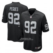 Camiseta NFL Game Las Vegas Raiders JJ Pegues Negro
