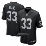 Camiseta NFL Game Las Vegas Raiders Jamal Adams Negro