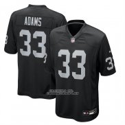 Camiseta NFL Game Las Vegas Raiders Jamal Adams Negro