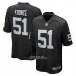 Camiseta NFL Game Las Vegas Raiders Malcolm Koonce Negro