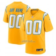 Camiseta NFL Game Los Angeles Chargers Alterno Charger Power Personalizada Oro
