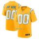 Camiseta NFL Game Los Angeles Chargers Alterno Charger Power Personalizada Oro