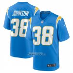 Camiseta NFL Game Los Angeles Chargers Emany Johnson Azul