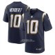 Camiseta NFL Game Los Angeles Chargers Justin Herbert Alterno Super Chargers Azul