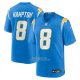 Camiseta NFL Game Los Angeles Chargers Omarion Hampton 2025 Azul