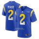 Camiseta NFL Game Los Angeles Rams Russ Yeast Primera Azul