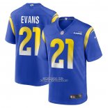 Camiseta NFL Game Los Angeles Rams Zach Evans Primera Azul