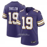 Camiseta NFL Game Minnesota Vikings Adam Thielen Alterno Violeta Camiseta NFL Game Minnesota Vikings Adam Thielen Alterno Violeta