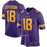 Camiseta NFL Game Minnesota Vikings Justin Jefferson Alterno Violeta