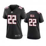 Camiseta NFL Game Mujer Atlanta Falcons Keanu Neal Throwback 2020 Negro