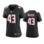 Camiseta NFL Game Mujer Atlanta Falcons Mykal Walker Throwback Negro