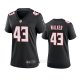 Camiseta NFL Game Mujer Atlanta Falcons Mykal Walker Throwback Negro