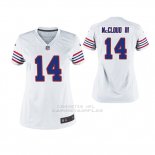 Camiseta NFL Game Mujer Bills Ray Ray Mccloud Throwback Blanco