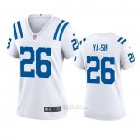 Camiseta NFL Game Mujer Indianapolis Colts Rock Ya Sin 2020 Blanco