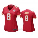 Camiseta NFL Game Mujer Kansas City Chiefs Matt Moore Rojo