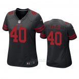 Camiseta NFL Game Mujer San Francisco 49ers Jamar Taylor Negro