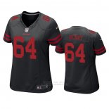 Camiseta NFL Game Mujer San Francisco 49ers Willie Henry Negro