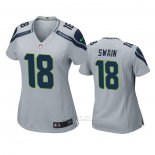 Camiseta NFL Game Mujer Seattle Seahawks Freddie Swain Gris