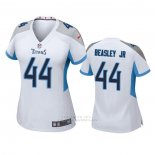 Camiseta NFL Game Mujer Tennessee Titans Vic Beasley Jr Blanco