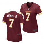 Camiseta NFL Game Mujer Washington Commanders Dwayne Haskins Jr. Rojo