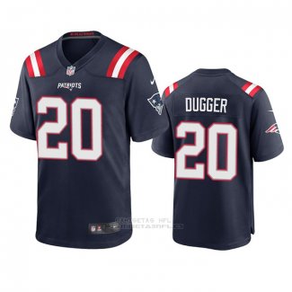 Camiseta NFL Game New England Patriots Kyle Dugger Azul