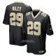Camiseta NFL Game New Orleans Saints Quincy Riley Negro