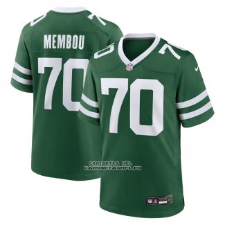 Camiseta NFL Game New York Jets Armand Membou 2025 NFL Draft Verde