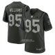 Camiseta NFL Game New York Jets Quinnen Williams 2025 Rivalries Collection Gotham Gris Oscuro