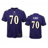 Camiseta NFL Game Nino Baltimore Ravens D.j. Fluker Violeta