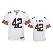 Camiseta NFL Game Nino Cleveland Browns Karl Joseph 2020 Blanco
