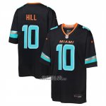 Camiseta NFL Game Nino Miami Dolphins Tyreek Hill 2025 Rivalries Collection Negro