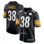 Camiseta NFL Game Pittsburgh Steelers Jaylen Samuels Negro