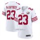 Camiseta NFL Game San Francisco 49ers Christian McCaffrey 80 Aniversario Blanco