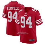 Camiseta NFL Game San Francisco 49ers Clelin Ferrell Rojo