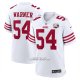 Camiseta NFL Game San Francisco 49ers Fred Warner 80 Aniversario Blanco