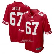 Camiseta NFL Game San Francisco 49ers Justin Skule Rojo