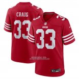 Camiseta NFL Game San Francisco 49ers Roger Craig Retired Rojo