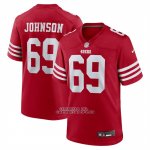 Camiseta NFL Game San Francisco 49ers Zack Johnson Rojo