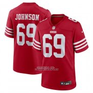 Camiseta NFL Game San Francisco 49ers Zack Johnson Rojo