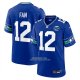 Camiseta NFL Game Seattle Seahawks 50th Season Alterno Royal