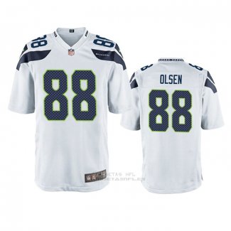 Camiseta NFL Game Seattle Seahawks Greg Olsen Blanco