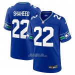 Camiseta NFL Game Seattle Seahawks Rashid Shaheed Alterno Royal
